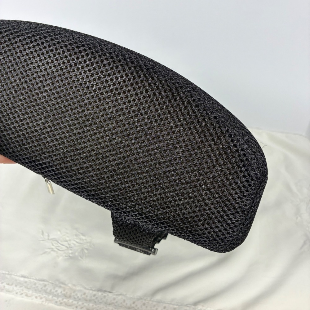 LoveHome Lumbar Support Pillow Memory Foam Mesh Back Cushion Office Ergonomics
